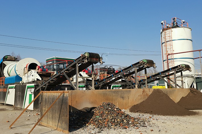 污染土壤修复现场 污染土壤修复现场