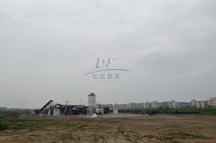 污染土壤修复现场