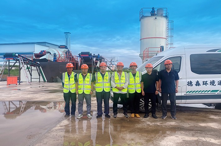 山东某土壤修复现场 山东某土壤修复现场