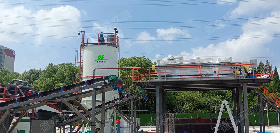 模块化撬装式土壤淋洗修复装备