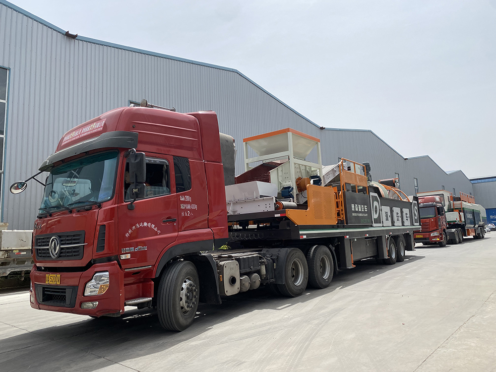 快盈VIII移动淋洗修复站发货