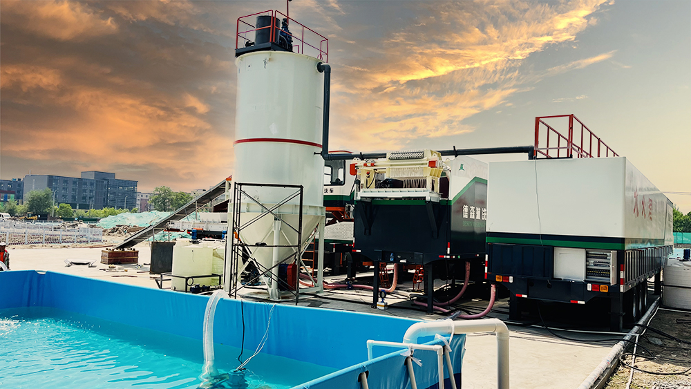 移动式土壤淋洗修复一体机——快盈VIII淋洗车 移动式土壤淋洗修复一体机——快盈VIII淋洗车