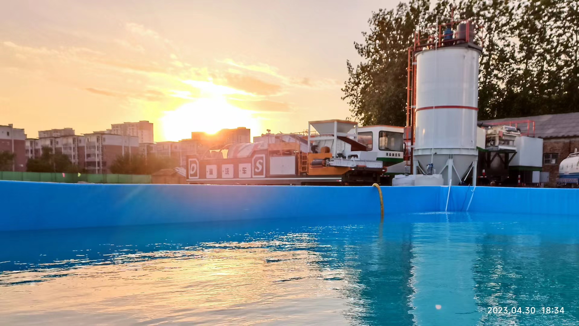 快盈VIII淋洗车案例现场