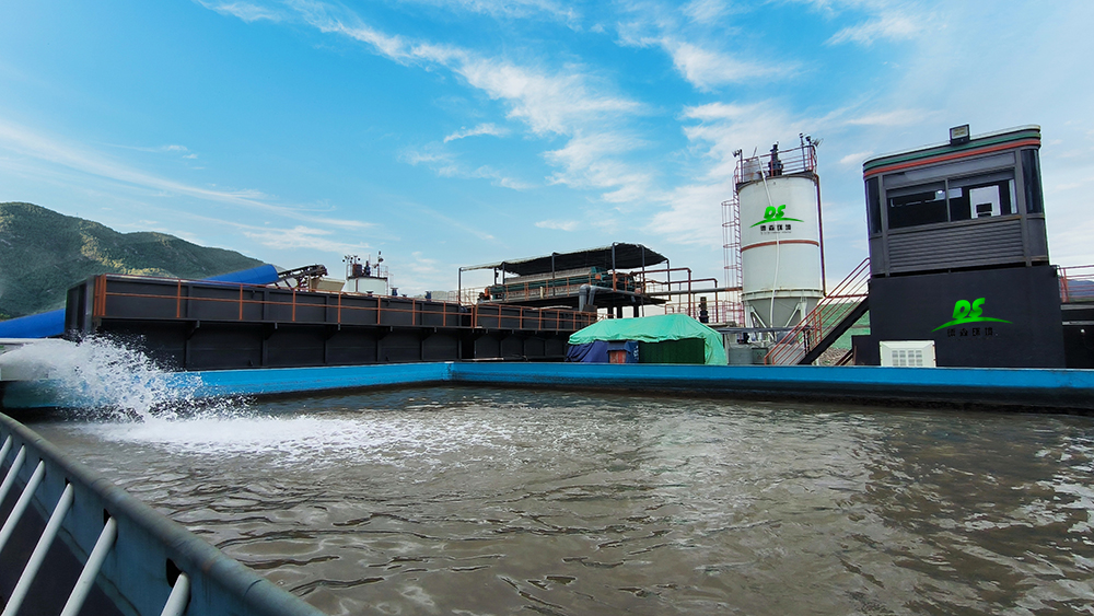 快盈VIII土壤淋洗修复项目现场