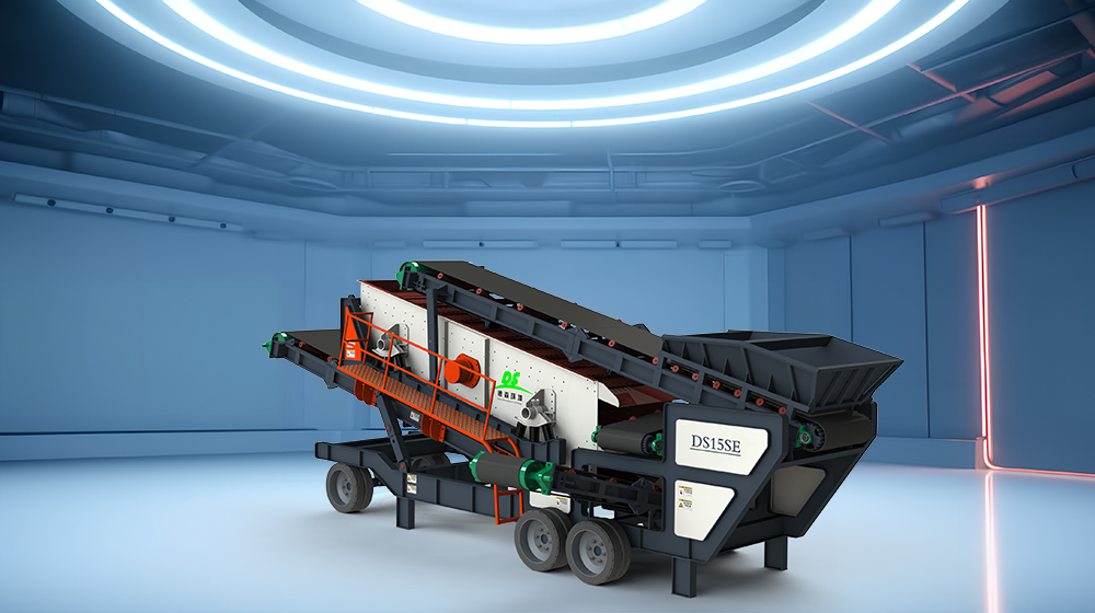 快盈VIII简易万能移动筛分站