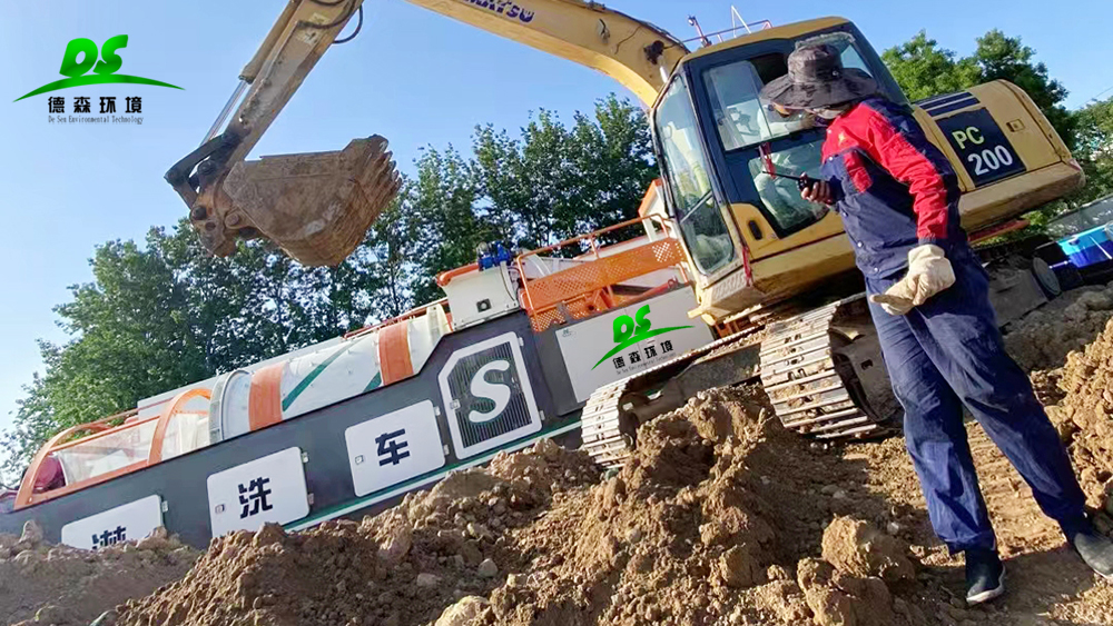 快盈VIII移动淋洗修复站