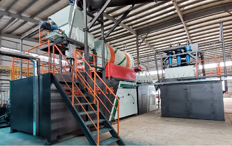 快盈VIII集成式淋洗设备应用现场