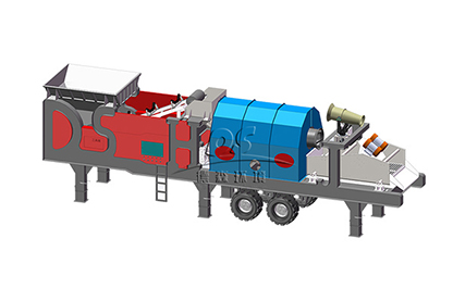 移动式淋洗修复车